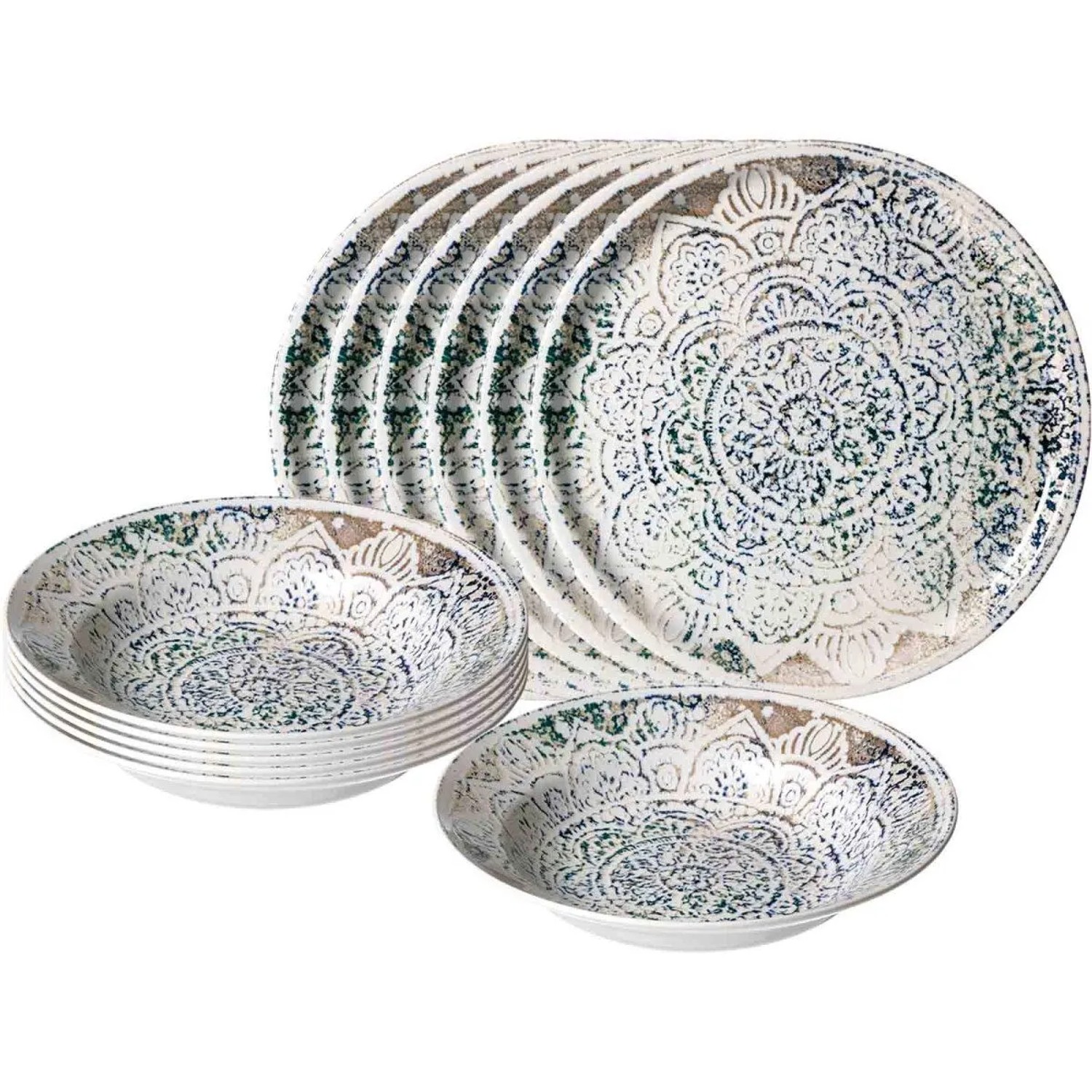 Ritzenhoff & Breker Luigi Pizza- & Pasta-Set 12-teilig