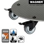 Wagner Pflanzenroller GH 0629, Ø 30cm, schwarz, mit Rollen und Feststellbremse.