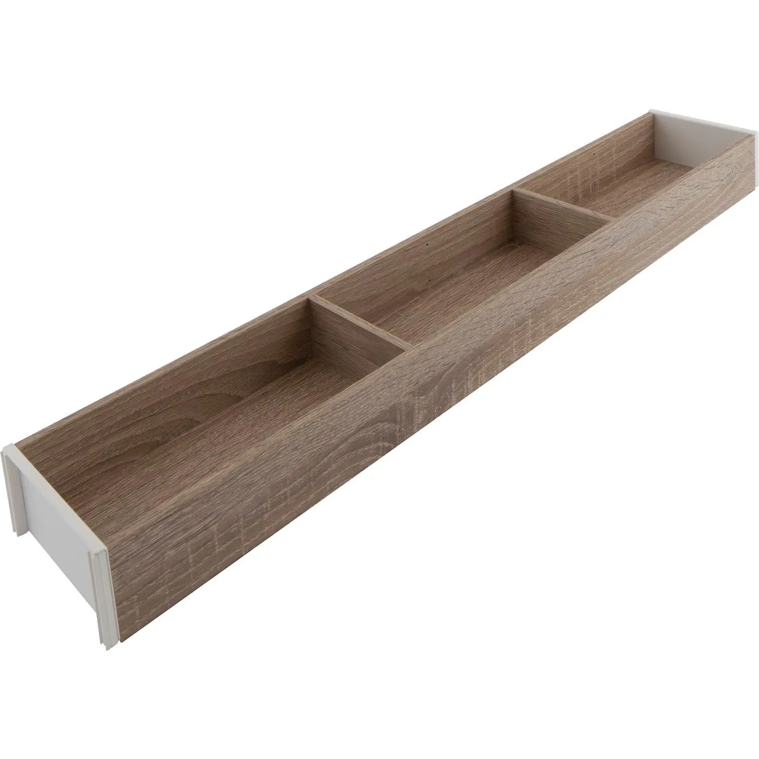 Blum Schubkastenrahmen Ambia-Line Schmal 622x100x50 mm Bardolino Eiche Stahl