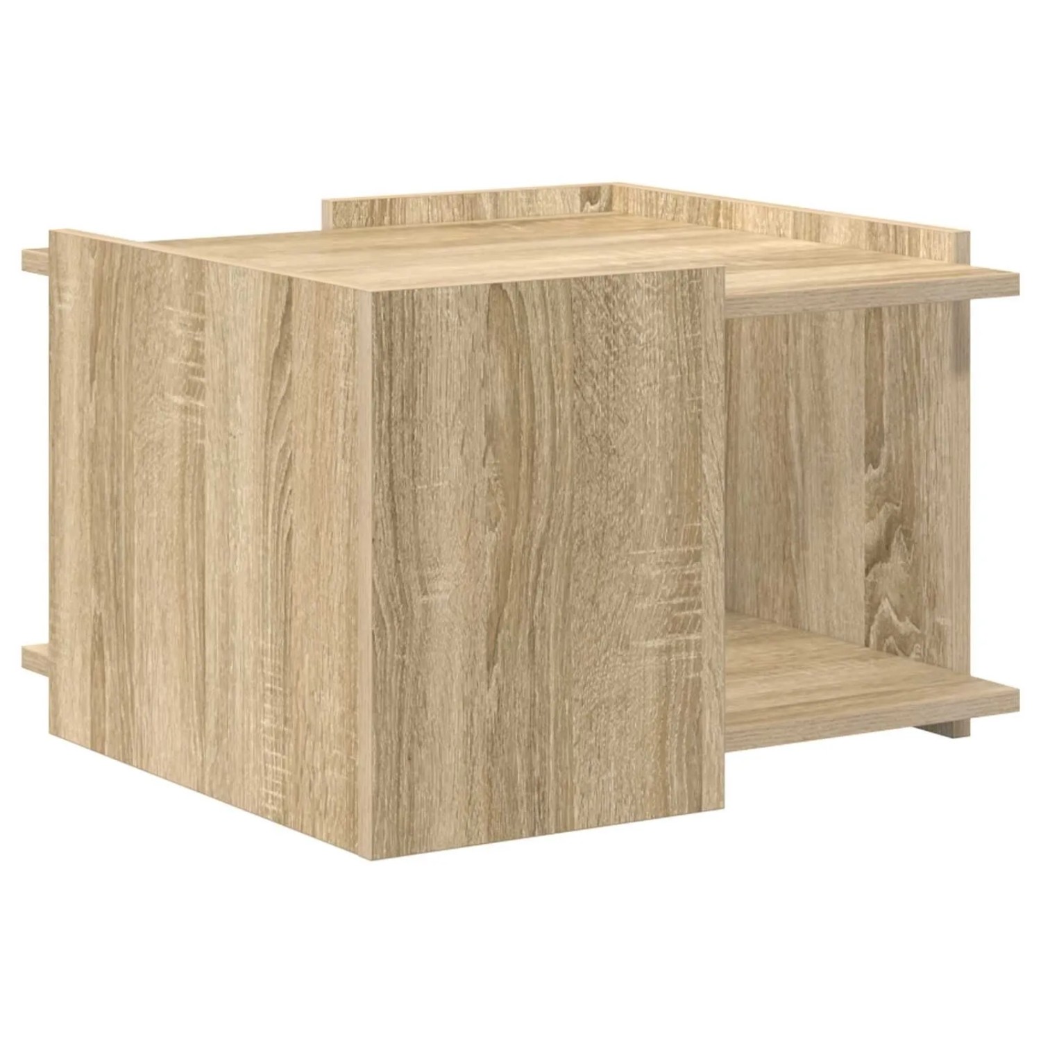 vidaXL Couchtisch Sonoma-Eiche 50,5 x 50 x 33 cm Holzwerkstoff 8001004