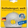 Schellenberg Rollladengurt Maxi, 23mm breit, 4,5m lang, weiß, auf gelber Verpackung