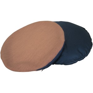 Rohrschneider Kuschelinsel Blue/Rose, Größe L. Hundekissen aus recycelten PET-Flaschen, Bezug abnehmbar.