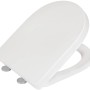 Wenko WC-Sitz Exclusive Nr. 3, Duroplast, weiß matt, mit Absenkautomatik.