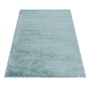 Blauer Ayyildiz Hochflorteppich Fluffy, 140x200 cm. Weicher Shaggy Teppich für Wohnräume.