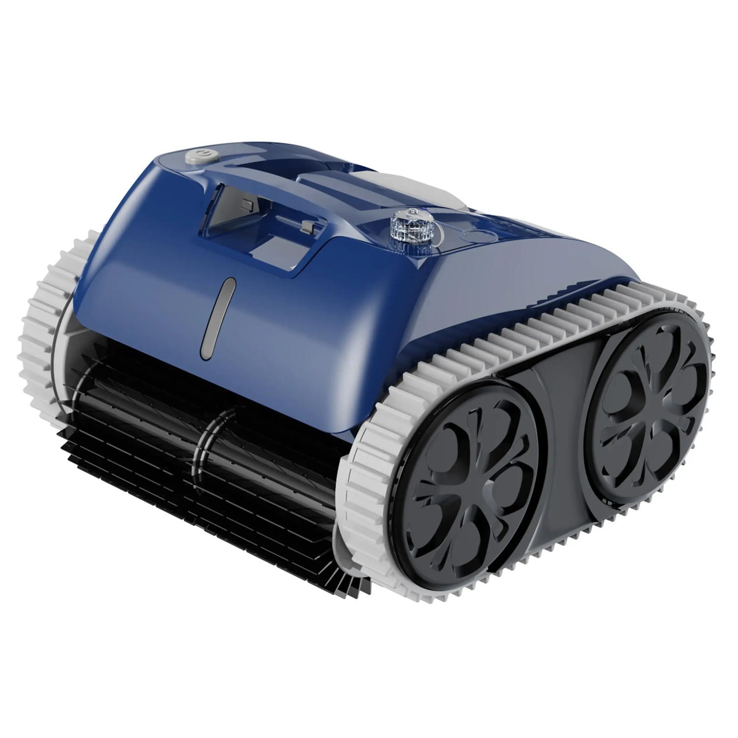 CF Poolroboter CF200CL, blau-schwarz, mit Akku. Automatischer Poolsauger für sauberes Wasser.