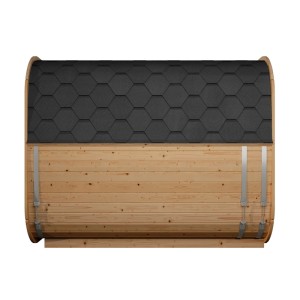 Weka Saunahaus Laadi 3 Thermoholz 28/42 mm ohne Ofen