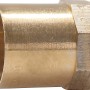 Löt-Übergangsmuffe aus Rotguss, 28 mm x 24,1 mm, zur Verbindung von Kupferrohren.