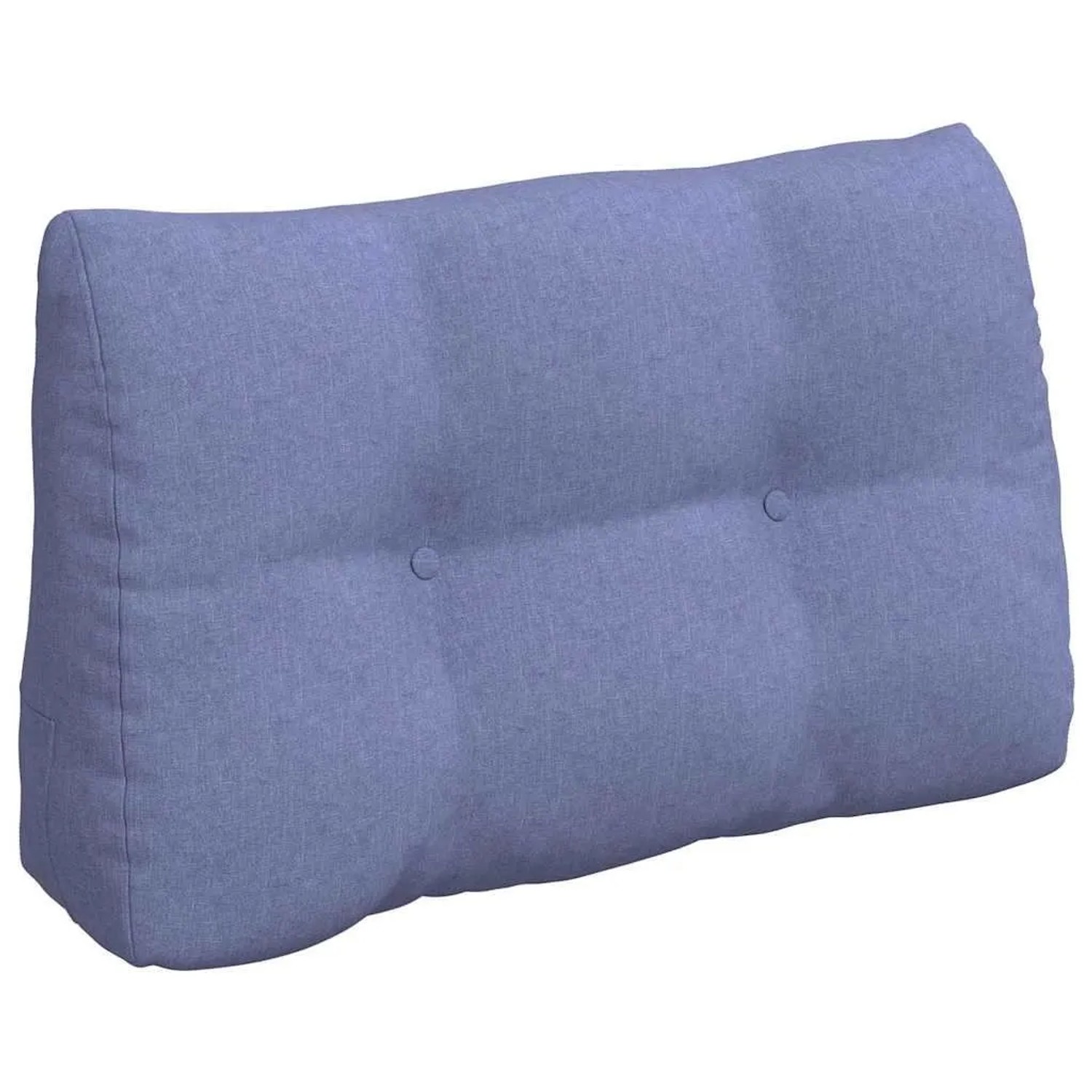 vidaXL Rückenkissen Jeans Blau 80 x 24 x 50 cm Stoff 42014426