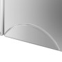 Detailaufnahme: Jokey Spiegelschrank Alto, Aluminium, 65,4x72cm, mit Softclose