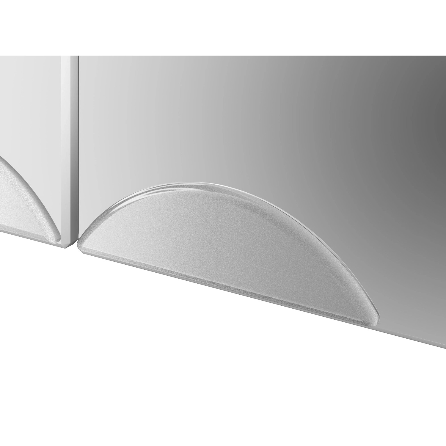 Detailaufnahme: Jokey Spiegelschrank Alto, Aluminium, 65,4x72cm, mit Softclose
