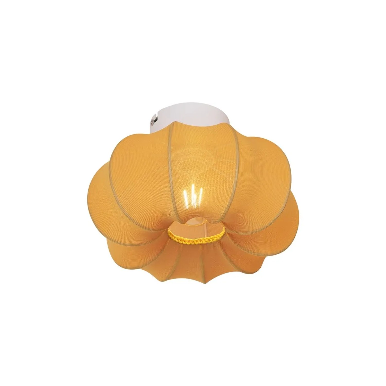 Qazqa Japandi Deckenleuchte Gold 27cm Plu Asyesha