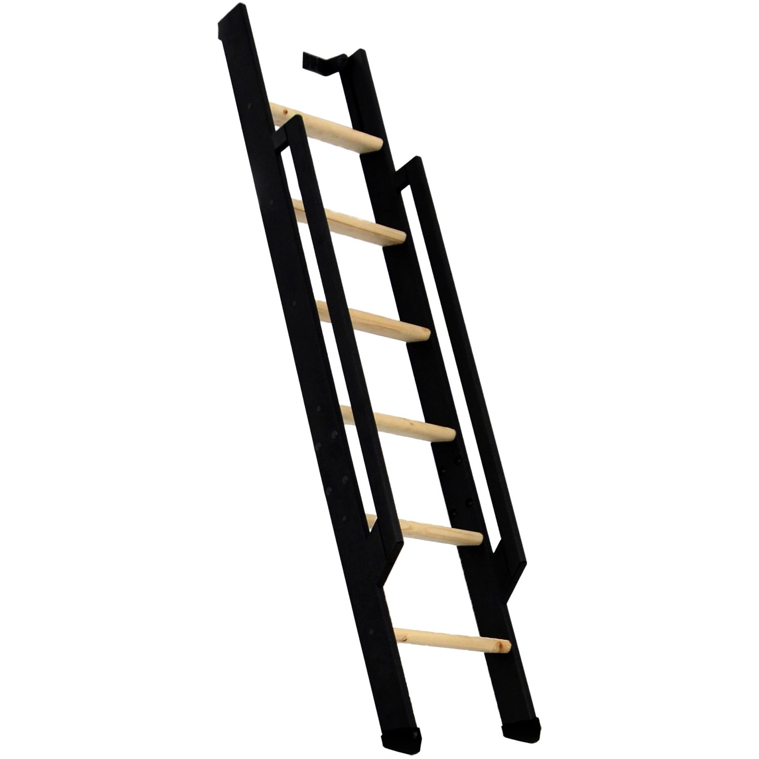 Minka Raumspartreppe Strong Fichte Schwarz mit 6 Stufen Geschoßhöhe 152 cm