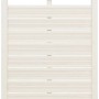 Lackiertes Sichtschutzzaun-Element Soho Cream, 180x90cm, für moderne Gartengestaltung.