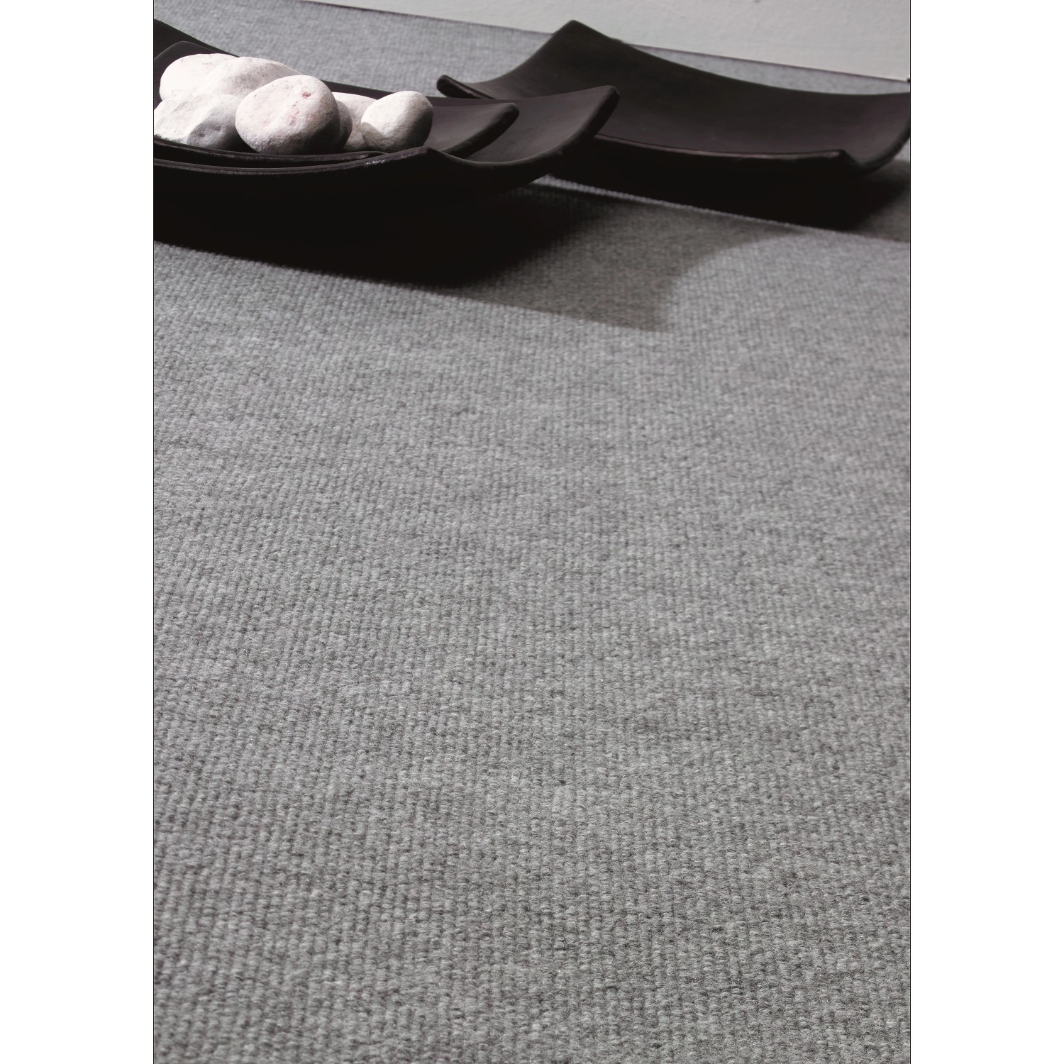 Andiamo Teppichboden Nadelfilz Milo Grau 200 cm x 300 cm kaufen bei OBI