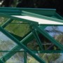 Grünes Alu-Dachfenster ohne Verglasung für Venus/Merkur/Uranus Gewächshaus.