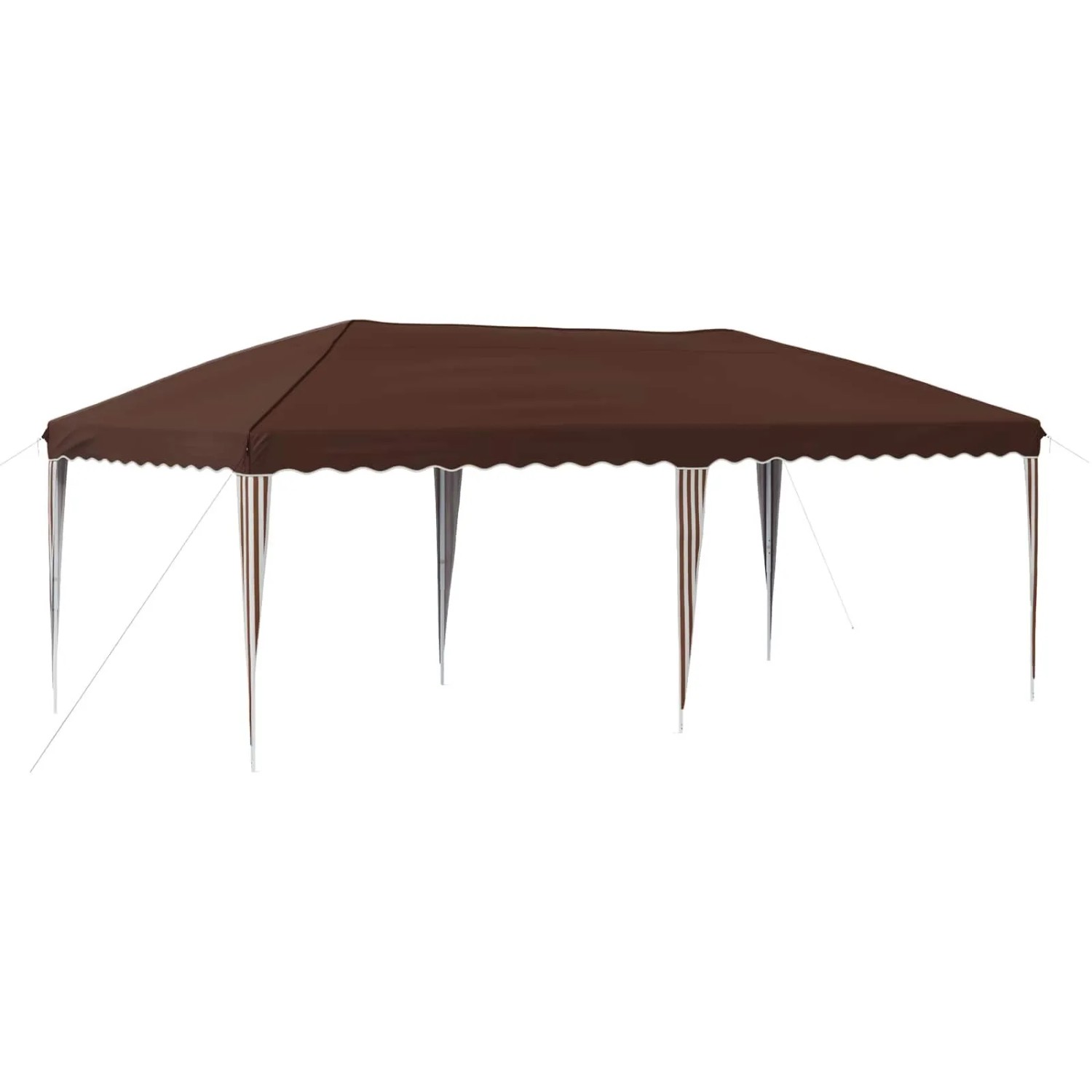 vidaXL Pop-Up Partyzelt 575 x 290 x 245 cm Braun 42019786