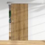 Holzschiebetür Eiche Country, 2060x940 mm, Melamindekor. Schiebetür für den Innenbereich.
