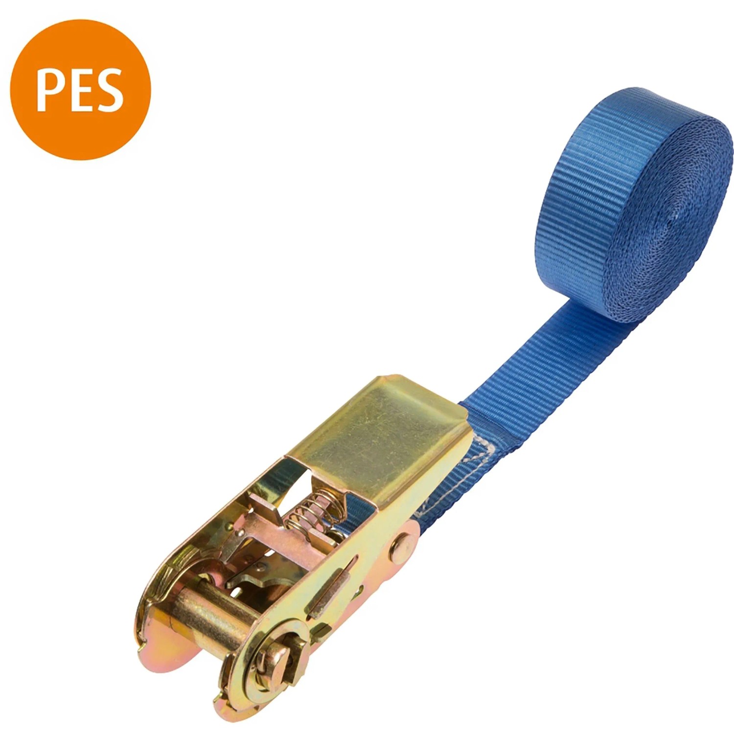 Conacord Spanngurt PES Ratsche 25 mm Länge 5 m Blau