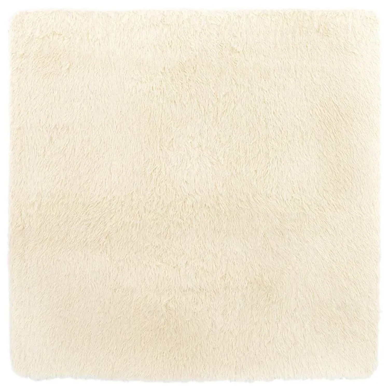 vidaXL Teppich Shaggy Hochflor NAVARRA Creme 200x200 cm Polyester 4102879 günstig online kaufen