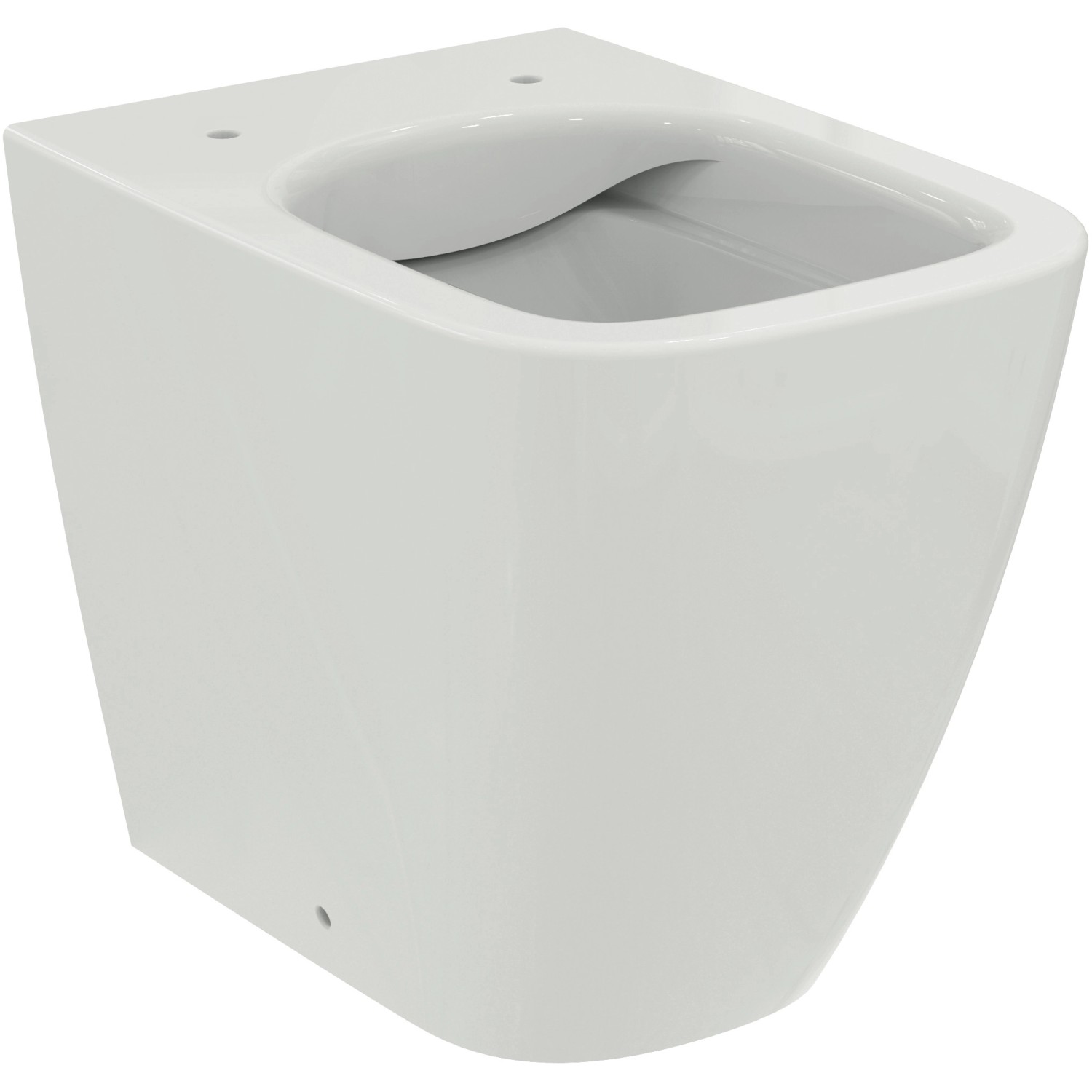 Ideal Standard Standtiefspül-WC i.life S Randlos 48 cm x 35,5 cm x 40 cm Weiß