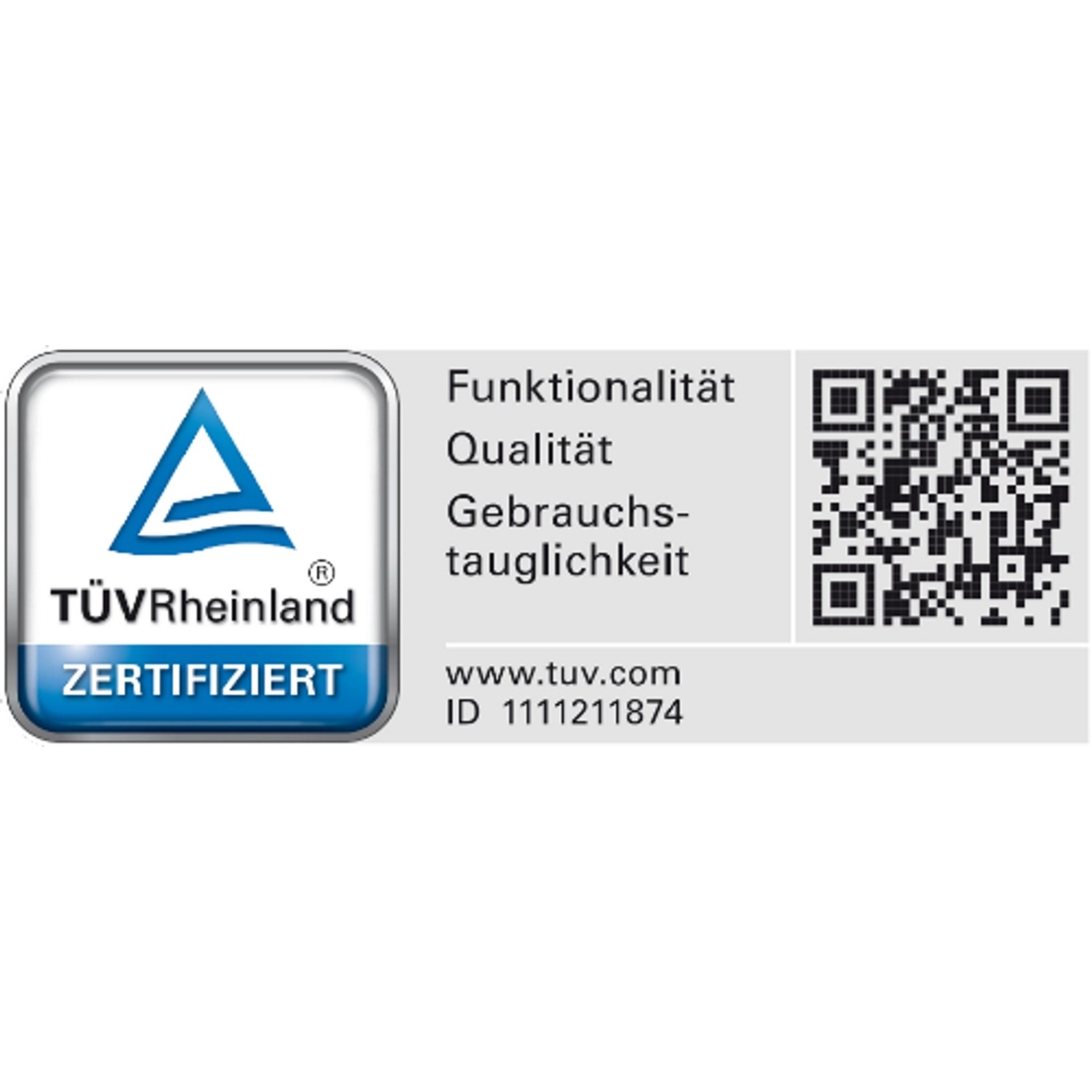 TÜV Rheinland Zertifikat für Selitbloc® GripTec Trittschalldämmung