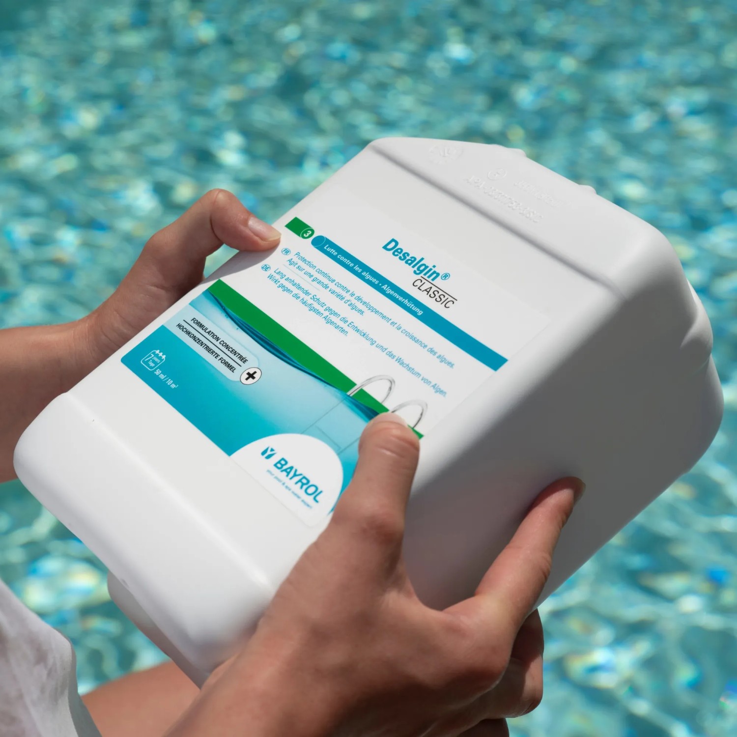 Algenkiller Aquarium BAYROL DESALGIN JET Algenverhütung 6 Liter Schaumfrei Pool Algen Bayrol Desalgin 6 Liter