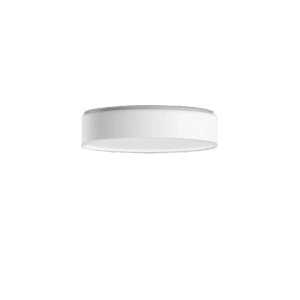 Weiße Philips Hue Enrave Deckenleuchte S, Ø 26cm, mit Dimmer und SmartPlug.