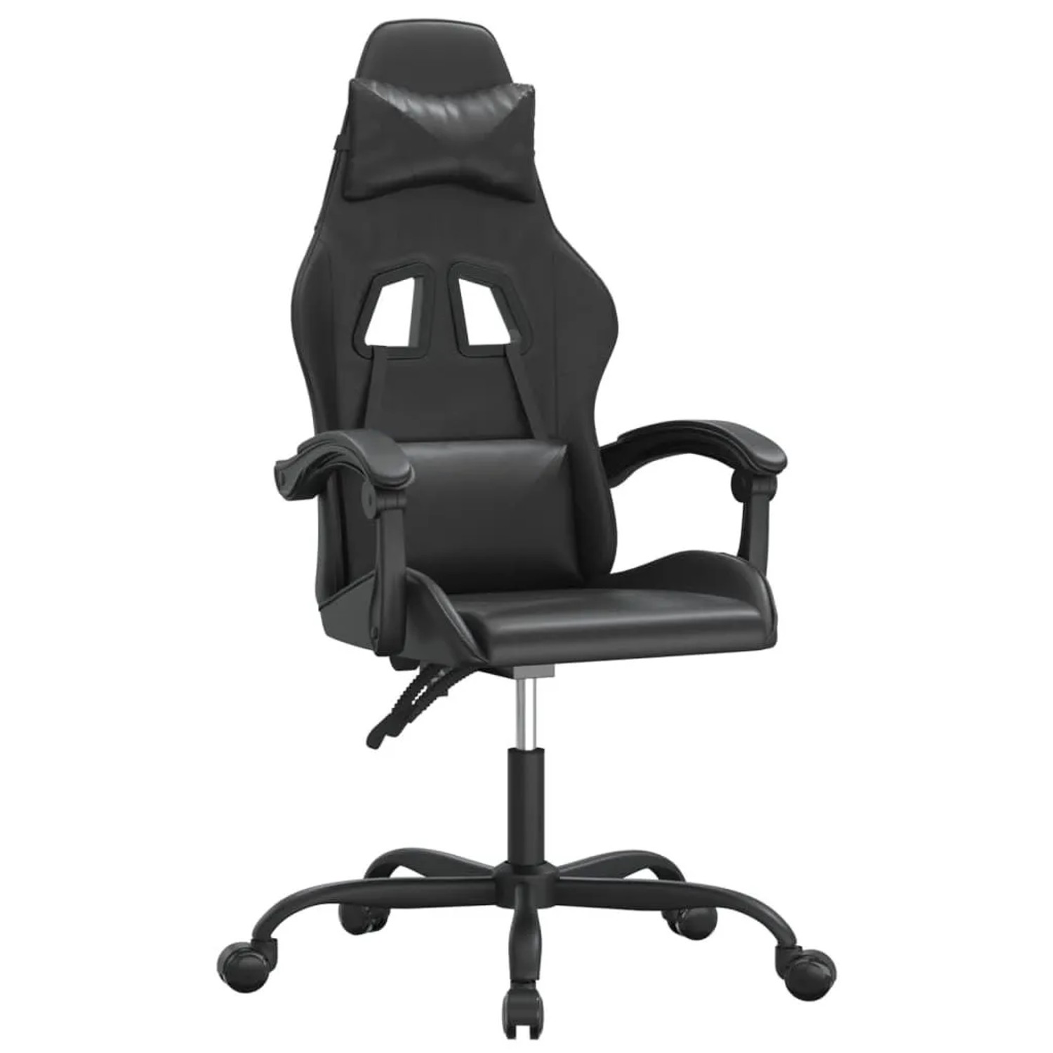 vidaXL Gaming-Stuhl Drehbar Schwarz Kunstleder 349551 günstig online kaufen