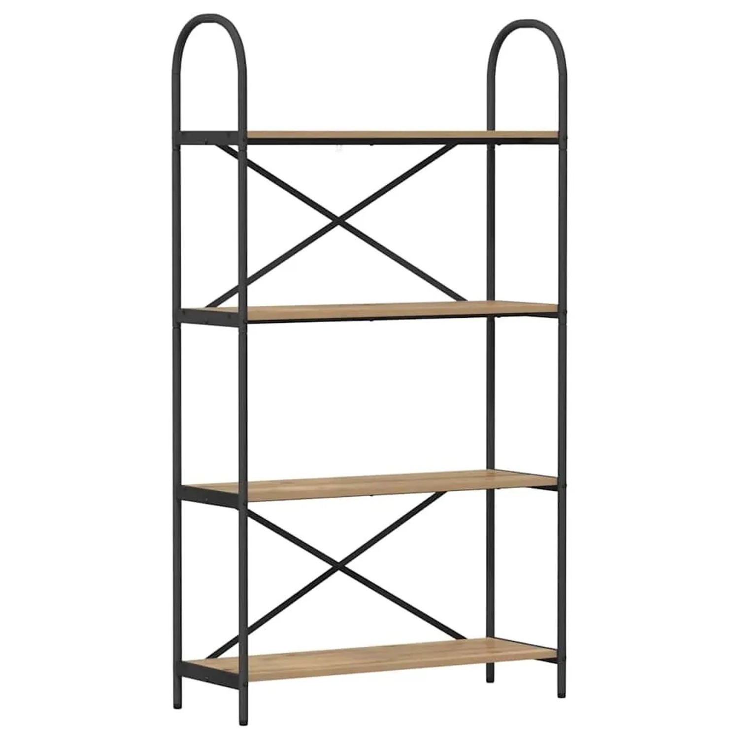 vidaXL Bücherregal Artisan-Eiche 80 x 30 x 146 cm Holzwerkstoff 879898 günstig online kaufen