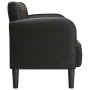 vidaXL Zweisitzer-Sofa Schwarz 110 cm Kunstleder 4100536_4