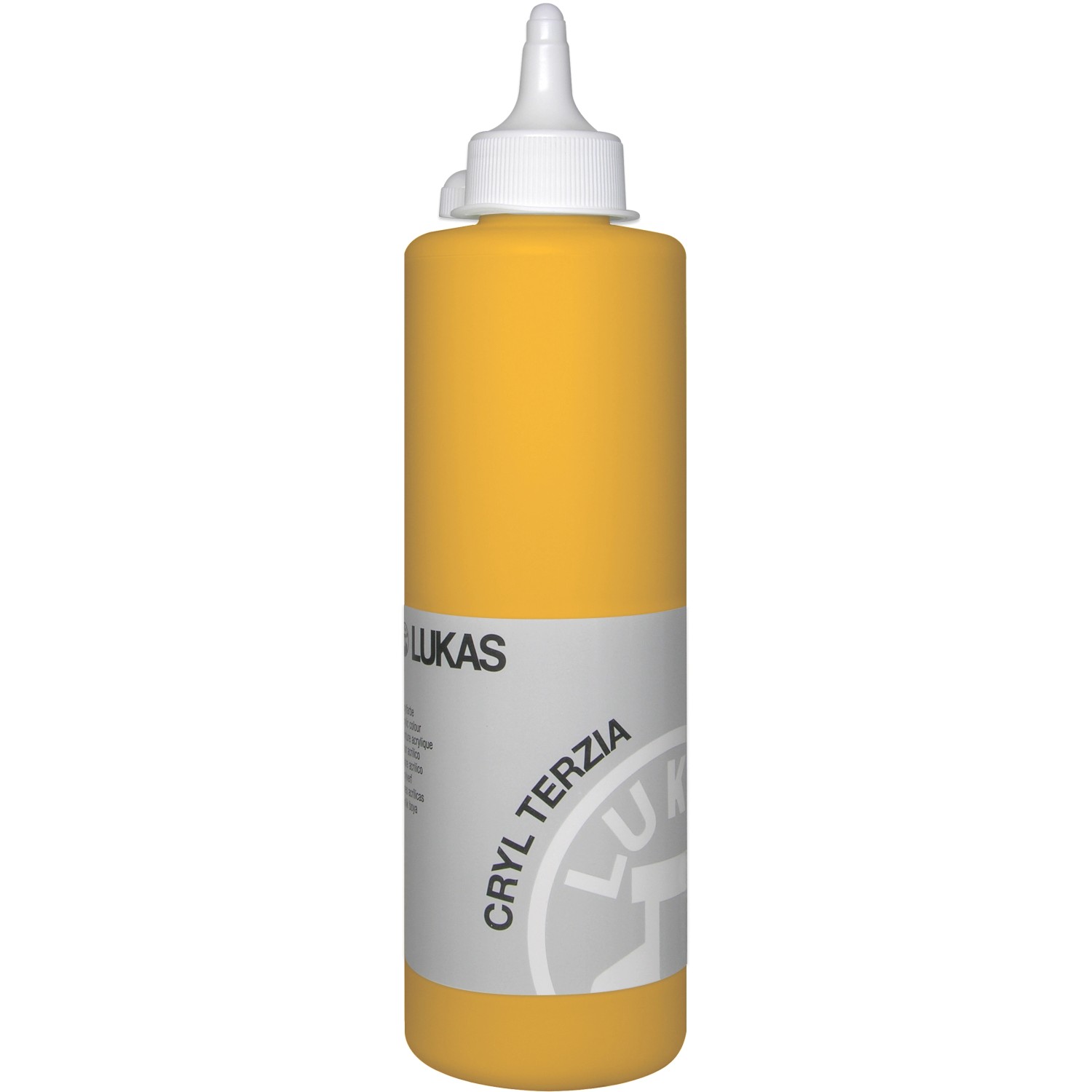 Lukas Cryl Terzia Acrylfarbe Studien-Qualität 500 ml Indischgelb