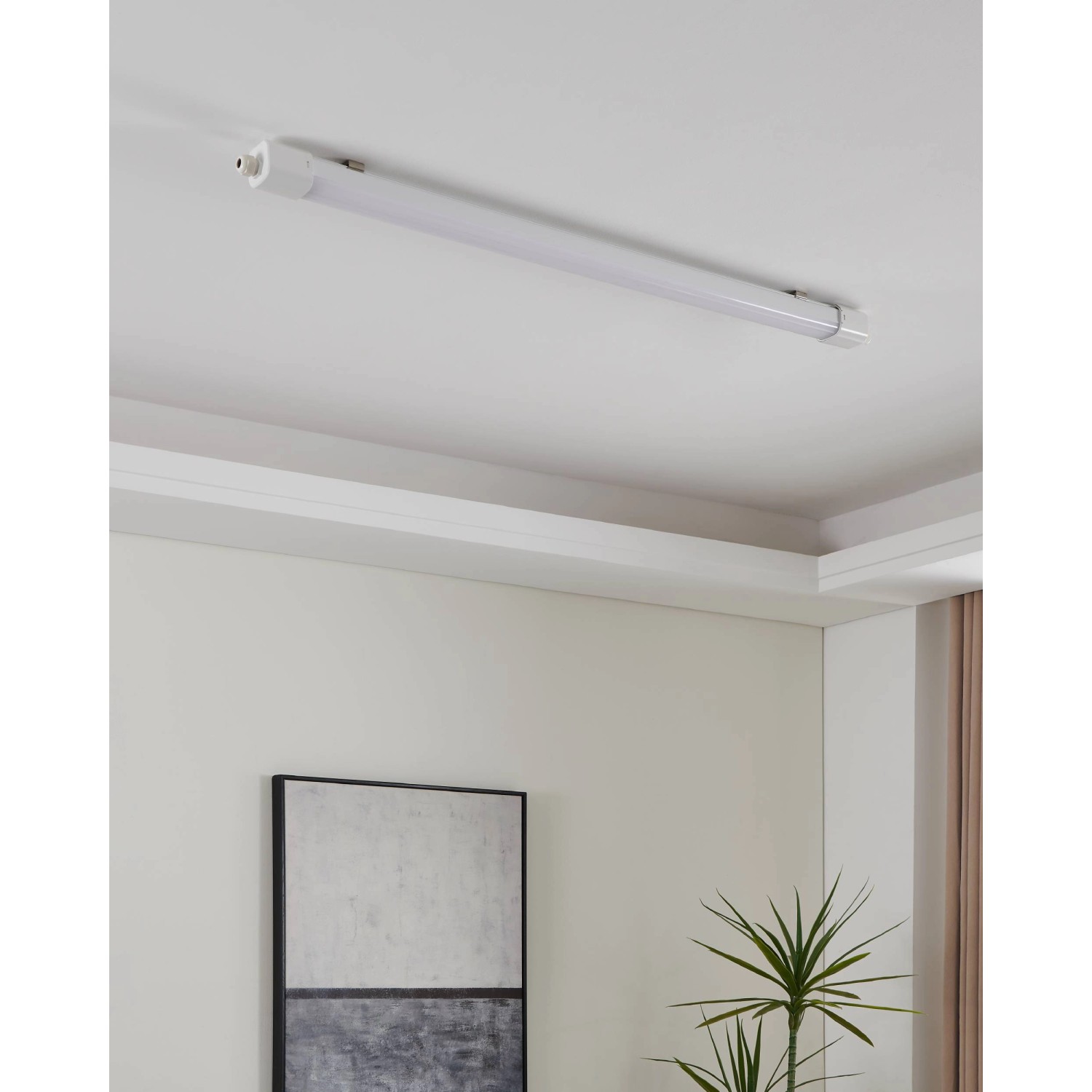 Eglo LED-CCT-Feuchtraumleuchte Slim 110,5 cm Weiß_5