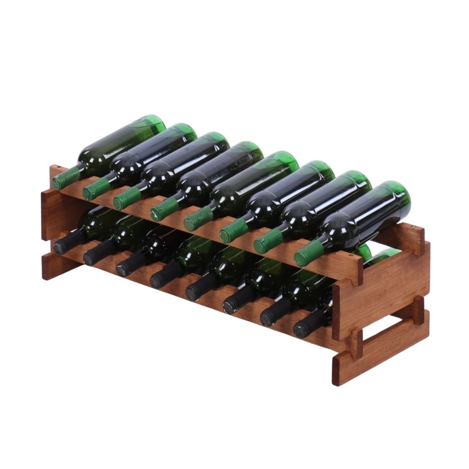 PROREGAL Weinregal VINOTECA FLEX PRO HxBxT 23x84x28cm 16 Flaschen Auf 2 Ebe günstig online kaufen