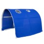 Homestyle4u Hochbett 90x200 mit Vorhang Lattenrost Matratze Rutsche Tunnel Turm Weiß 2573_7