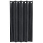 vidaXL Vorhänge 2 Stk Dunkelgrau 140 x 140 cm Samt 4107223_4