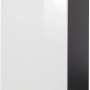 Fackelmann Waschbeckenunterschrank SBC, anthrazit/weiß, 44 cm breit.