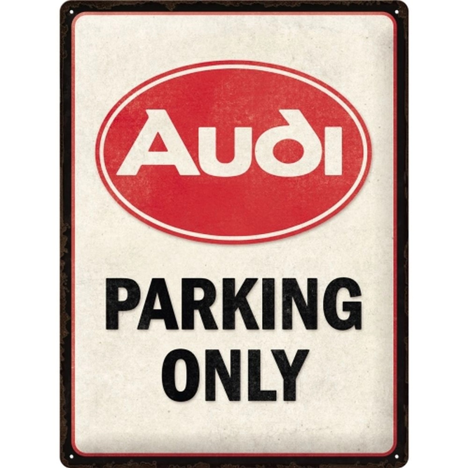 Nostalgic-Art Blechschild 30 x 40 cm - Audi - Audi Parking Only günstig online kaufen