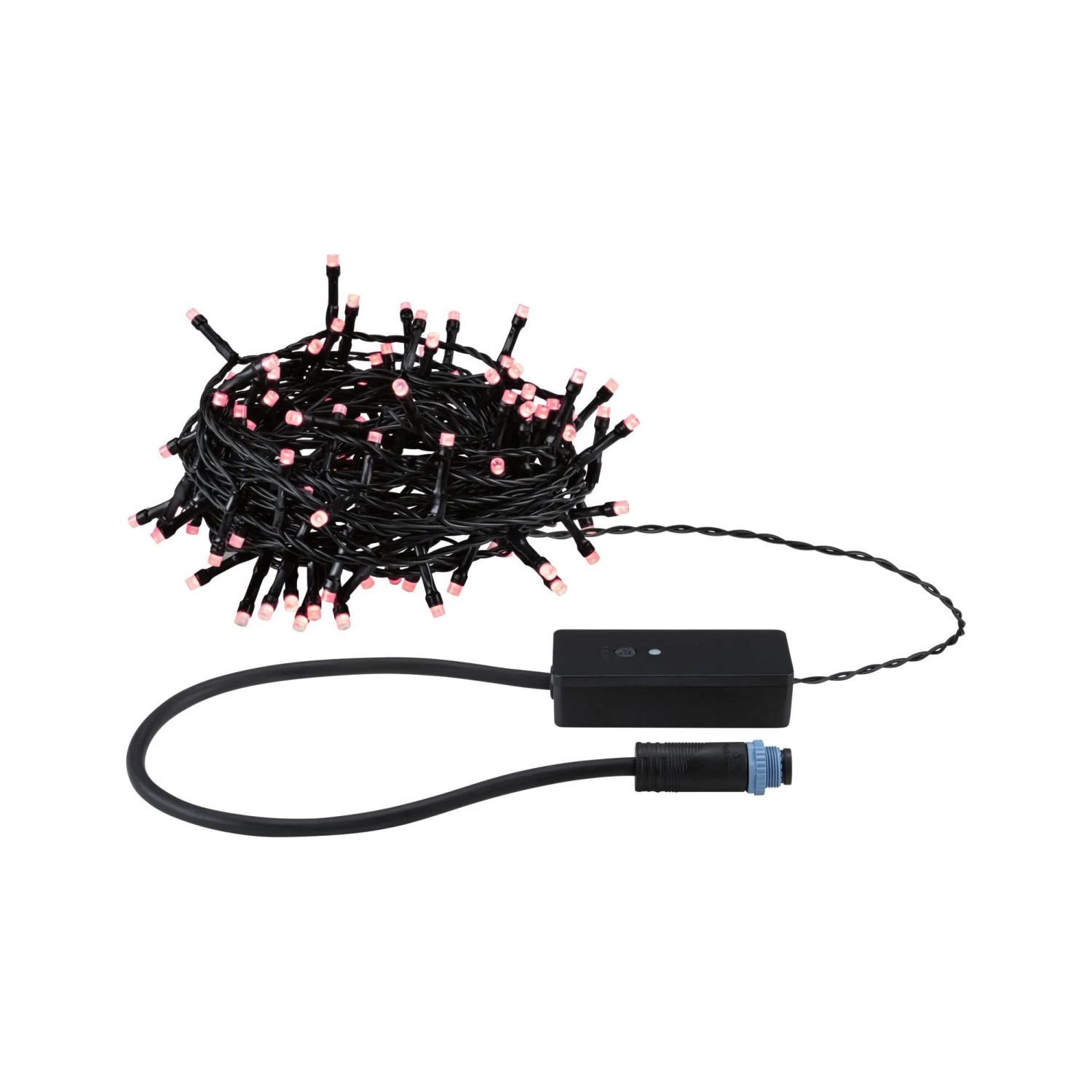 Paulmann LED-Lichterkette Yuna Plug & Shine RGB Schwarz 10 m