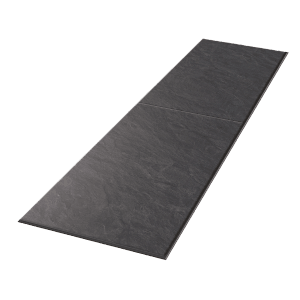 Egger Hybridboden Aquadura+ Scivaro Schiefer, Kingsize Format. Vinylboden in dunkler Schieferoptik.