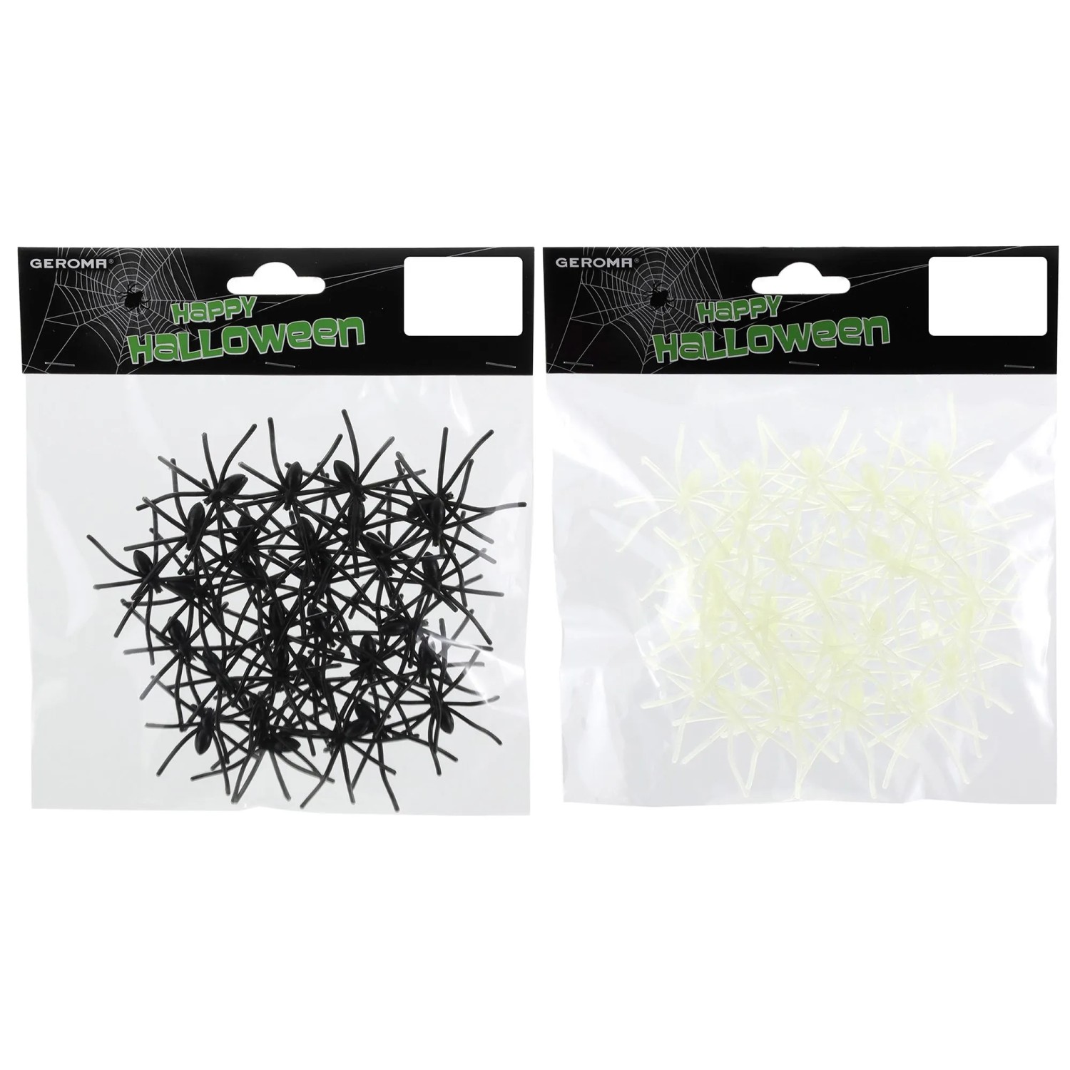 Halloween-Streudeko 4,5 cm Schwarz-Weiß