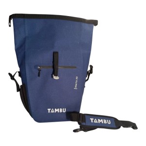 TAMBU Fahrradtasche INAYA 20 20 l 32 x 14 x 60 cm Wasserabweisend mit Rolltop