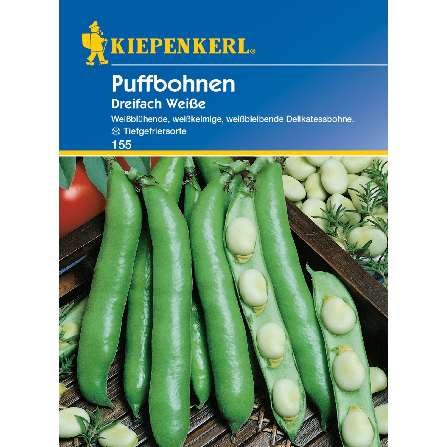 Kiepenkerl Puffbohne Dreifach weiße günstig online kaufen