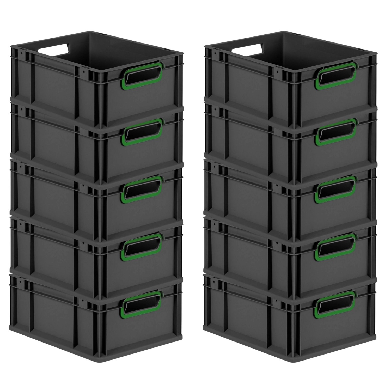 PROREGAL SuperSparSet 10x Eurobox Nextgen Color HxBxT 17x30x40cm 16 Liter G günstig online kaufen