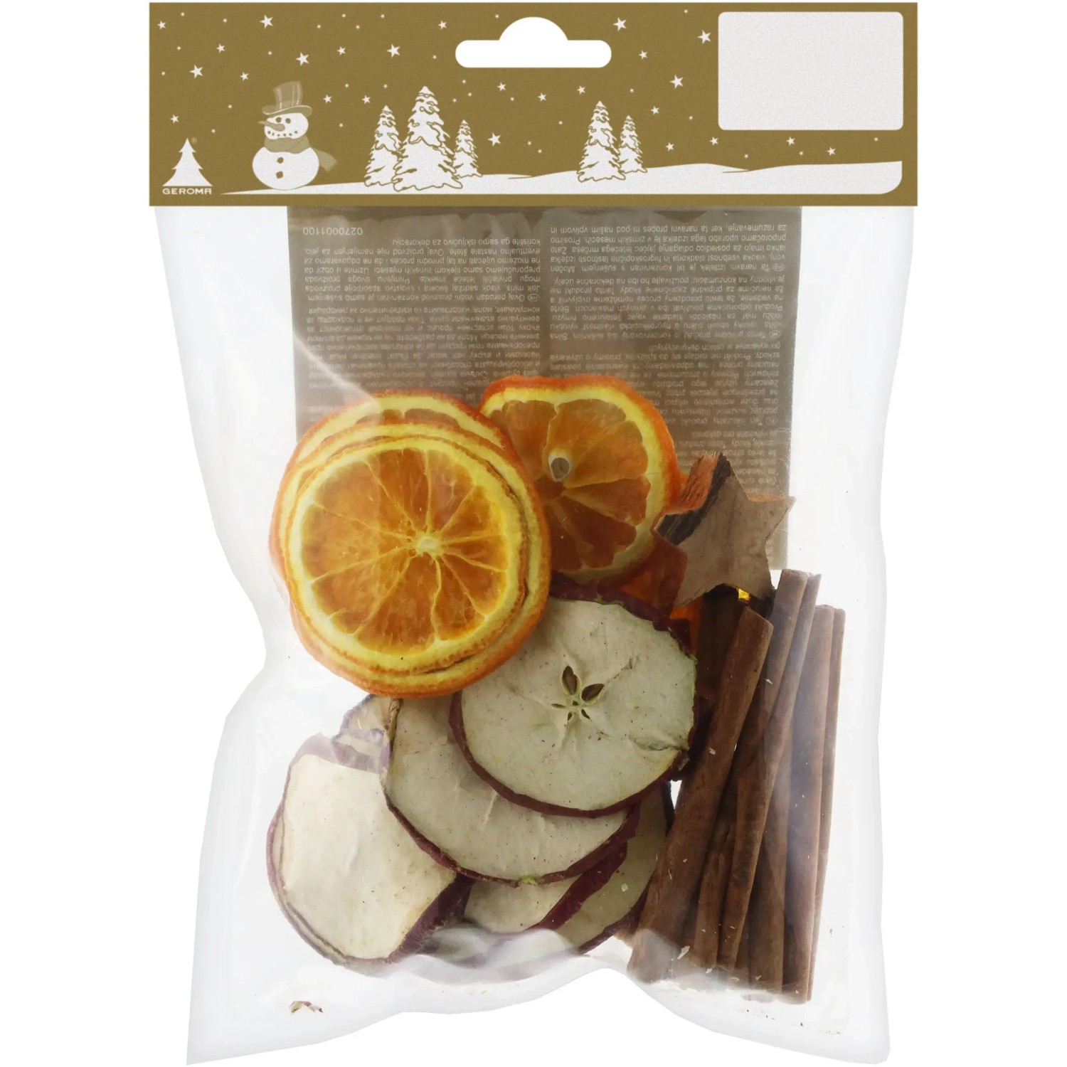 Weihnachtlicher Mischbeutel mit Trockenfrüchten Klein