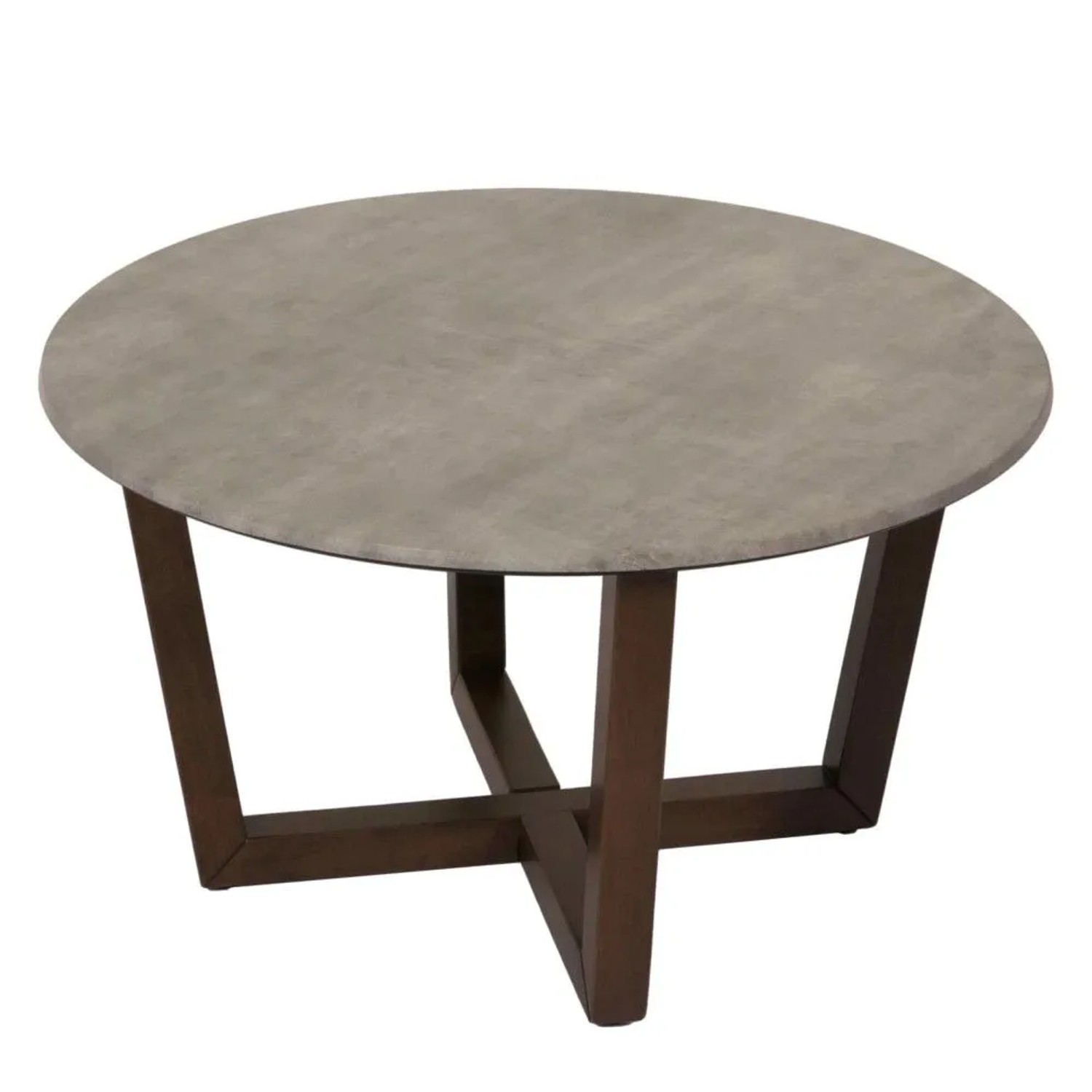 MCW Couchtisch M61 Beton-Optik Dunkles Gestell