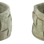 Boltze Korb, 17cm, aus geflochtenem Filz in verschiedenen Farben.