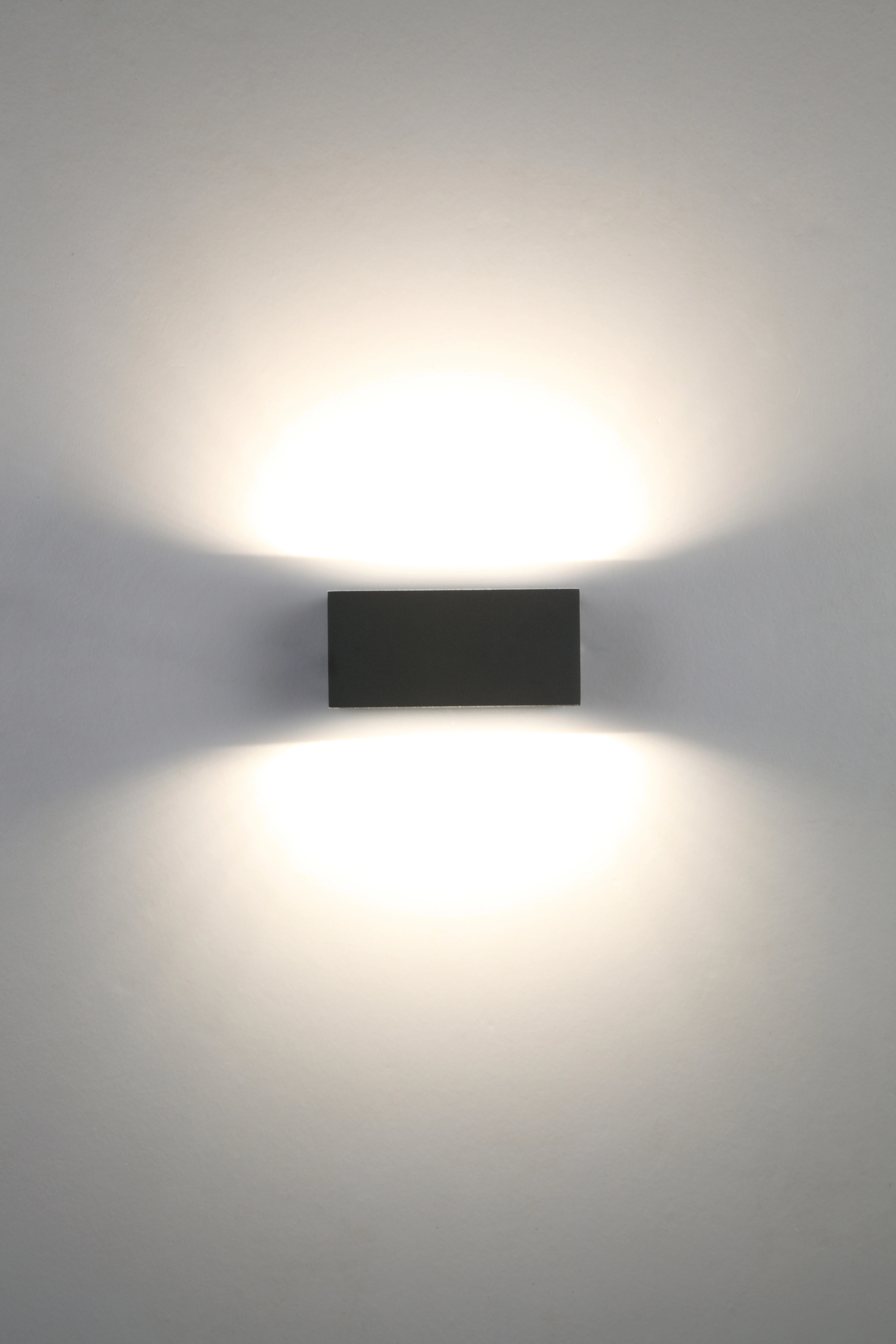 Lutec LED-Außenwandleuchte Gemini x cm bei x cm 6,5 cm 2-flammig kaufen OBI 14 8,9 Anthrazit