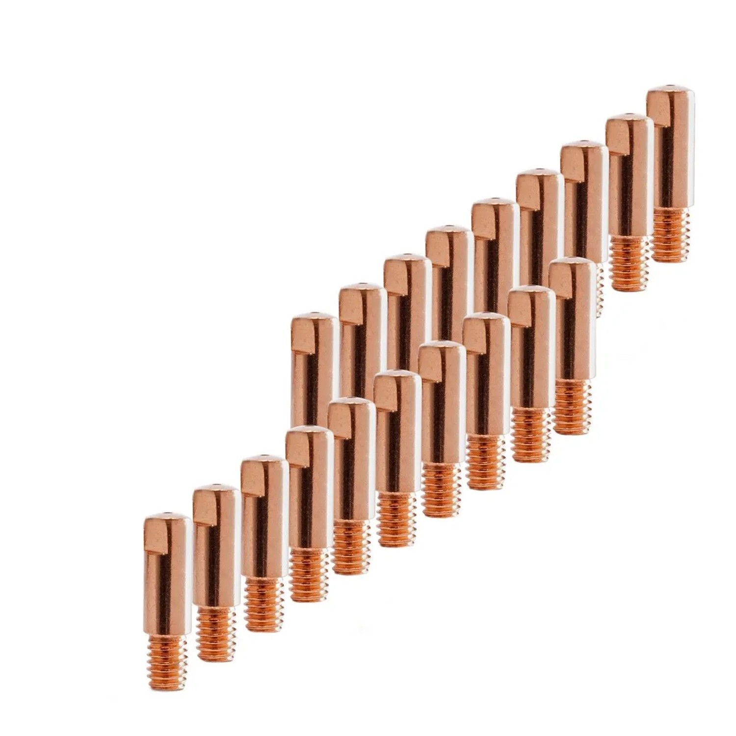 STAHLWERK Stromdüsen AK15 MB15 Kontaktdüsen M6x25 09 mm MIG MAG Verschleißteile