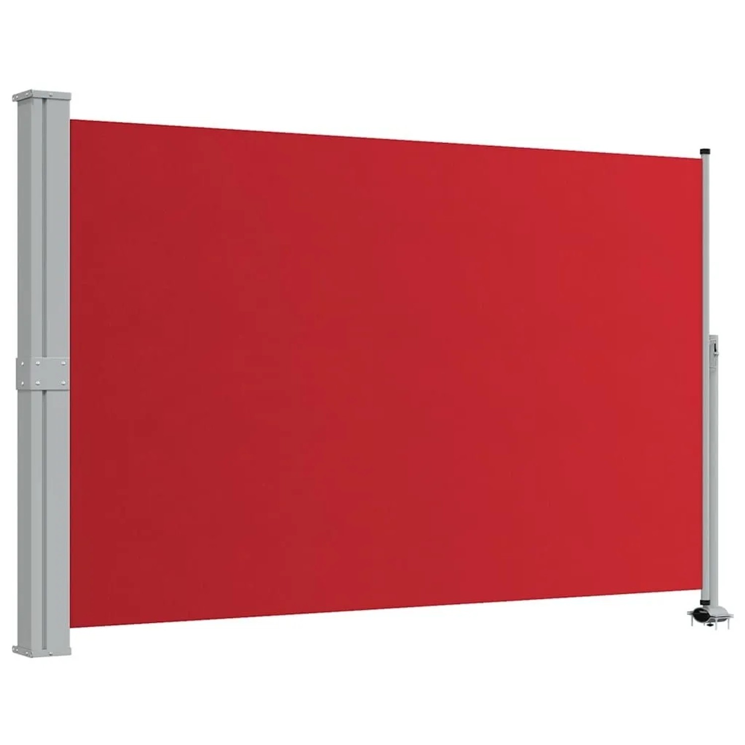 vidaXL Ausziehbare Seitenmarkise 160x300 cm Rot 48351