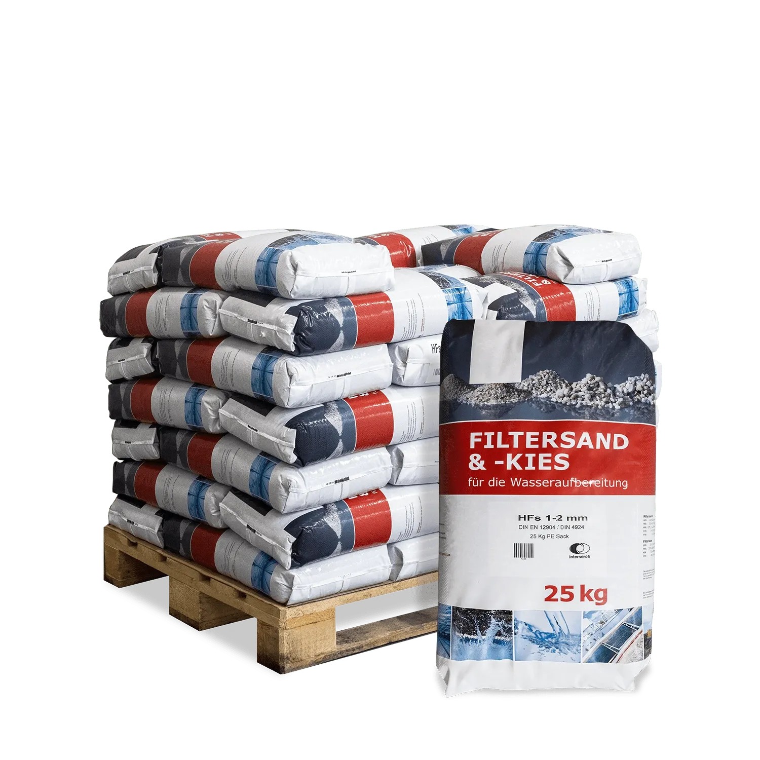 Galamio Poolsand 25kg x 40 Sack 1000kg Palette